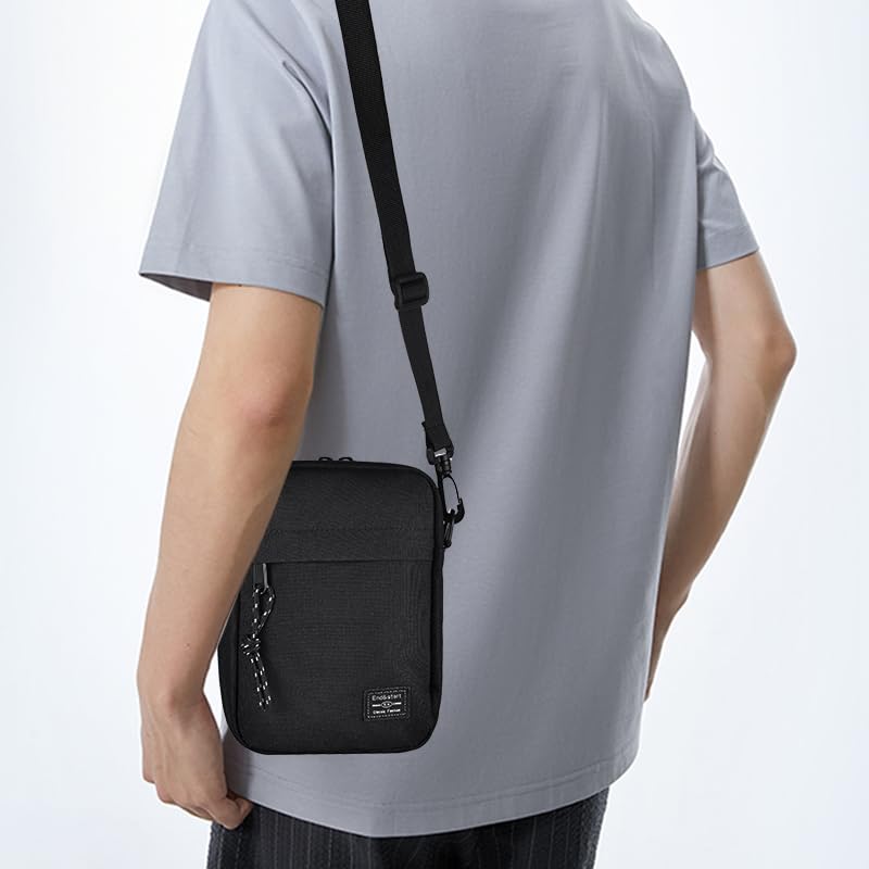 Cell Phone Shoulder Bag Men, Waterproof Crossbody Sling Purse Messenger Holster4