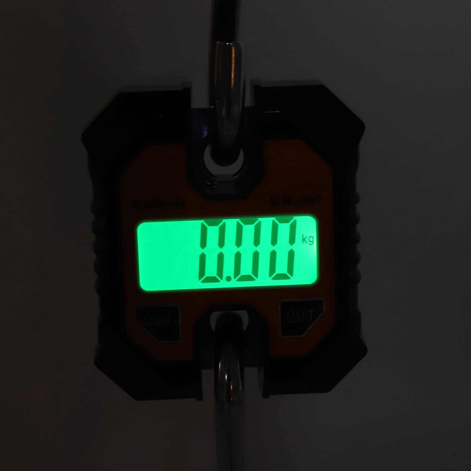 Cyfrowa waga wędkarska Elektroniczna waga hakowa z podświetlanym wyświetlaczem LCD Bardzo dokładna waga od 0,2 kg do 100 kg Przenośna waga wisząca do bagażu Polowanie Wędkarstwo