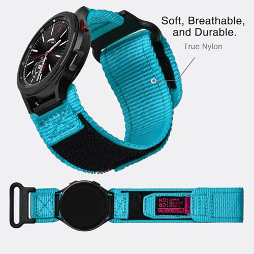 Image of Nereides Compatible with Samsung Galaxy Watch 3 45mm Band, Rugged Nylon Sports Strap with Woven Loop Design, 22mm Tough Replacement Band