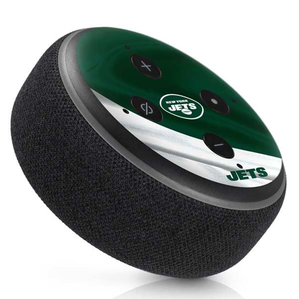 Skinit Decal Audio Skin Compatible with Amazon Echo Dot 3 - Officially Licensed NFL New York Jets Design