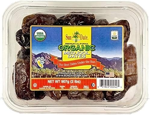 907g Medjool Dates Gourmet California Jumbo Size Medjoul SunDate Khajoor Grade A
