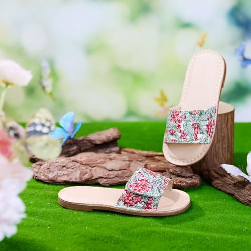 Image of THEE BRON Girls Cute Slip-On Slippers Stylish Sandals for Toddlers & Kids
