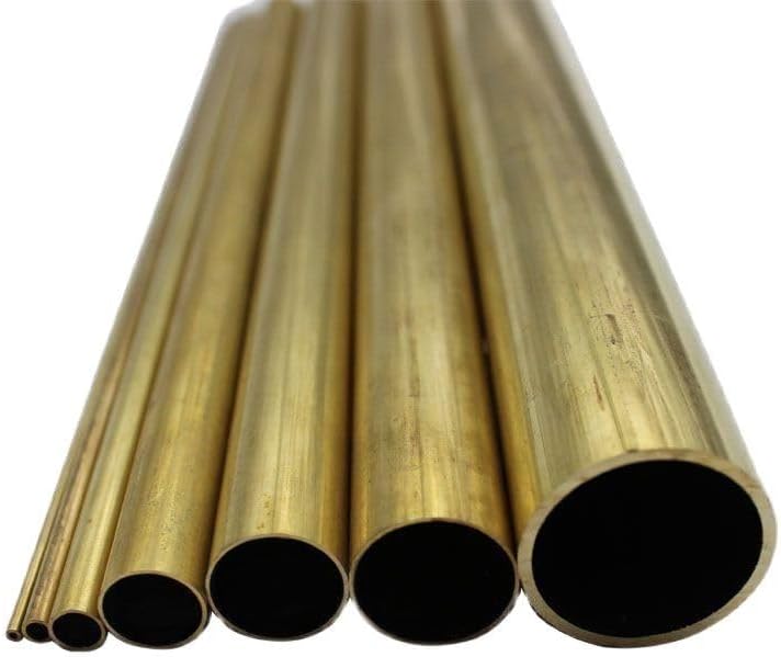 1pc Brass Tube Metal Capillary Pipe 2mm 3mm 4mm 5mm 6mm 7mm 8mm 9mm 10mm 11mm 12mm 13mm 14mm 15mm 16mm 17mm 18mm 19mm 20mm(9x0.5mm 1pc)