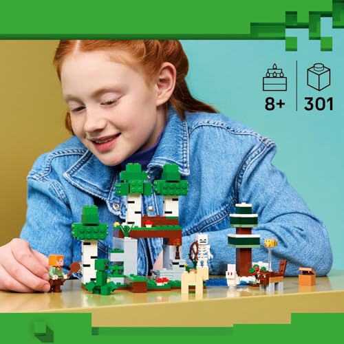 Image of LEGO Minecraft First Night Adventure Building Toy - Pretend Play Set - Gaming Merchandise - 21593