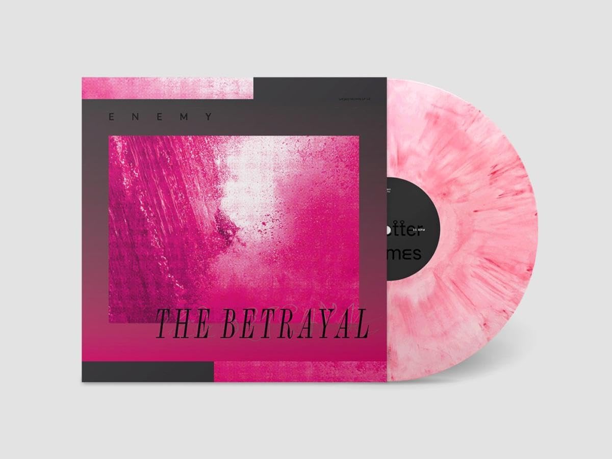 ENEMY - The Betrayal -  (pink marbled vinyl LP) - BRAND NEW & SEALED - Jazz