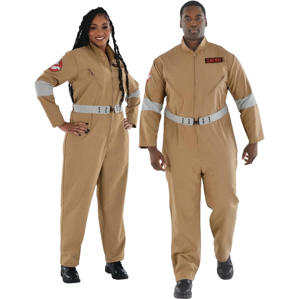 Amscan Classic Ghostbusters Jumpsuit with Belt - 1 Set, Perfect for Halloween