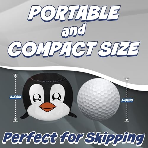 image for Activ Life Animal Skip Balls (2 Pack) Penguin Gifts Penguins Toy, East