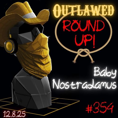 #355 - Outlawed Round Up 12.8.25 Baby Nostradamus, Neanderthal Love Affair