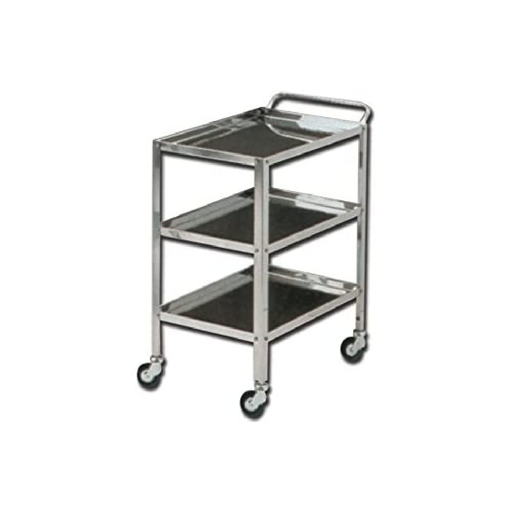 GIMA 27431 Ter Carrello con 3 Ripiani, 70 cm L x 50 cm W x 82 cm H