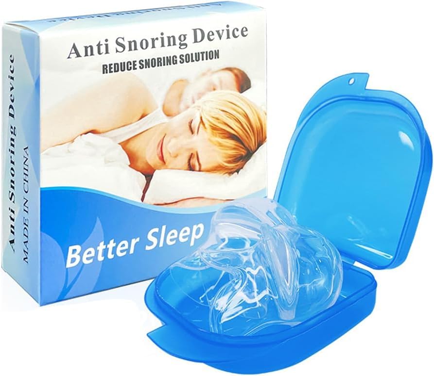 FDEETY 2 Piezas Anti Ronquidos Para Dormir Dejar De Roncar Anti Ronco E Apneia Limpiador De Lengua Ferula Antironquidos Dilatador Nasal Antironquidos No Más Ronquidos Soluciones