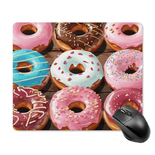 Tapis de souris Donuts confortable pour équiper votre espace de télétravail nomade