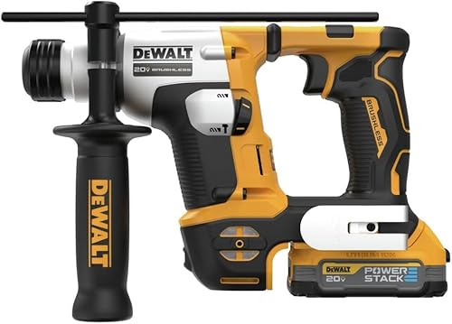 Miniatura 3 de DEWALT DCH172E2 20V MAX sin escobillas 5/8 pulgadas. Kit de martillo giratorio inalámbrico ATOMIC SDS PLUS (1.7 Ah)