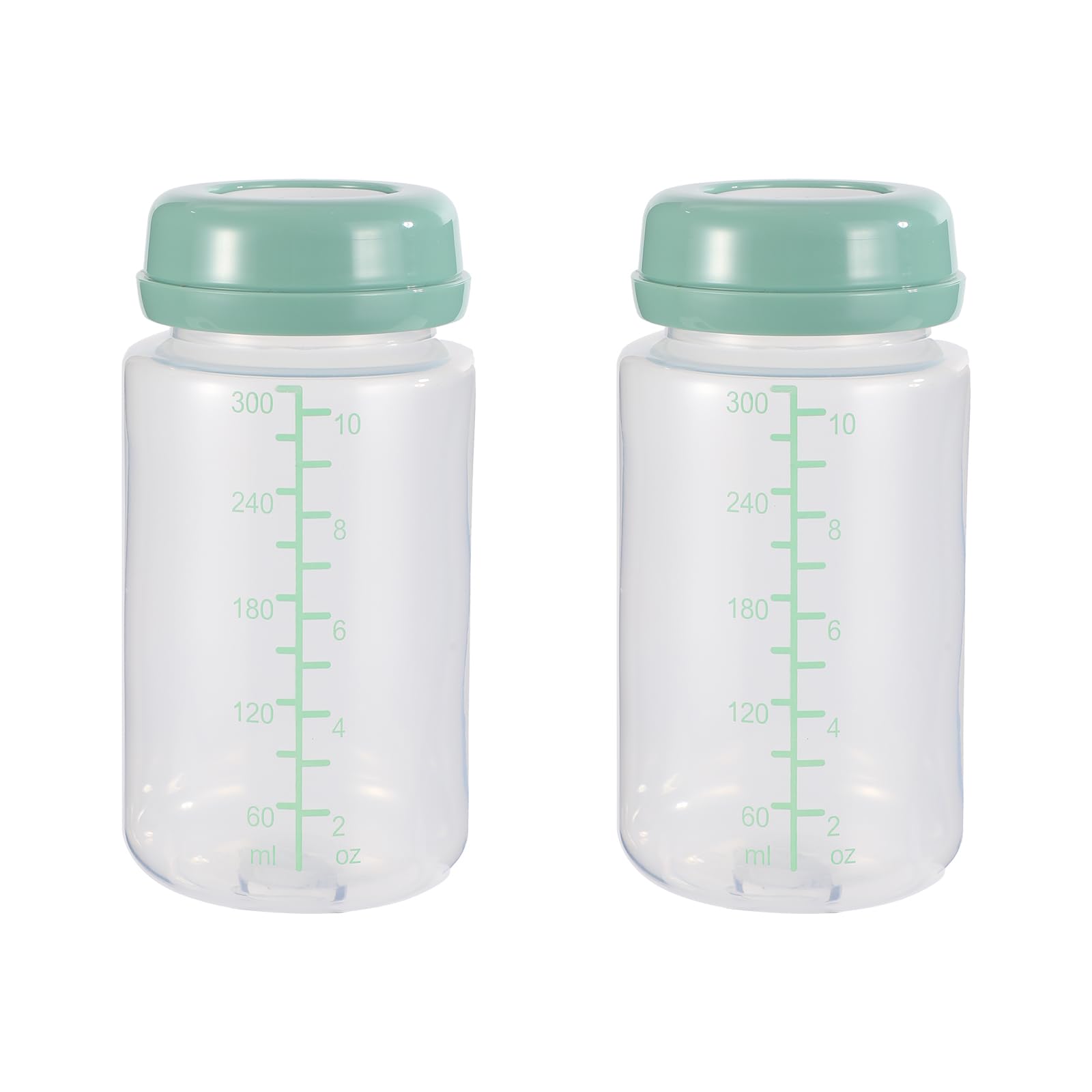 4pcs Breast Milk Container Compatible with Momcozy 22oz Breast Milk Cooler, 10oz Breastmilk Storage Bottle BPA Free Collection Cup Breastfeeding Essential for Most Wide-Neck Pumps