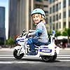 EVO Electric Ride On Police Sports Bike | 6V Battery Powered Motorised Kids Ride-On Bike With Pedal Driven Car Forward Function, Working Horn & Lights | Ride-On Toy Vehicle | Ages 2+ #2
