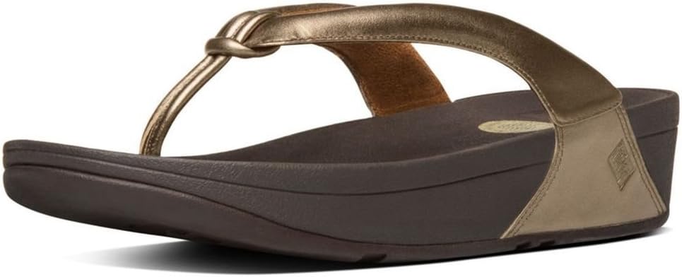 FitFlop™ Womens Swirl™ Flip Flop Bronze Size 8