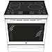 GE Profile PHS930YPFS 30 Smart Slide Electric Front Control Induction and Convection Range with 5.3 cu. ft. Capacity Glide Touch Controls Wi-Fi Connect Stainless Steel