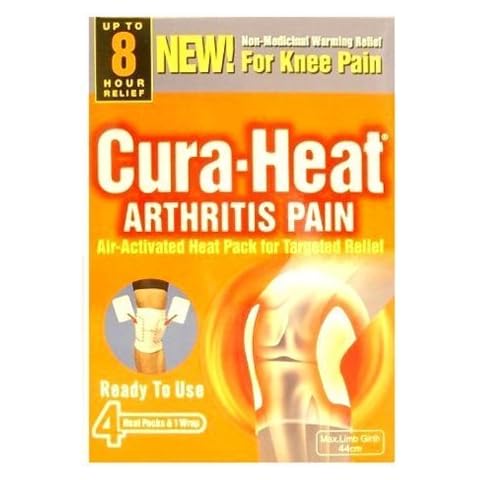 Cura Heat Heat Packs Arthritis Knee 4 Cover