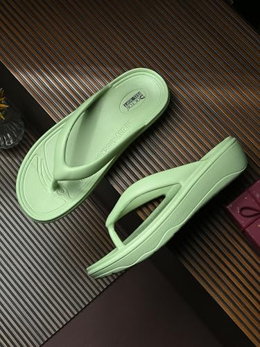 Image of Women Comfortable Thong Slippers with Cushioned Footbed, Lightweight Everyday Wear Slippers for Indoor and Outdoor Use, Soft Strap Casual Flip Flops