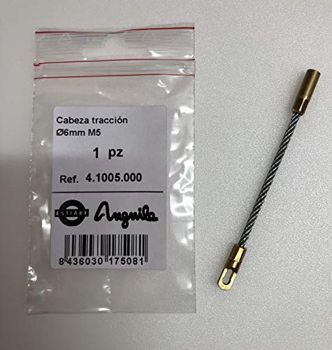 Anguila - Cabeza guia flexible tracción 6mm m5