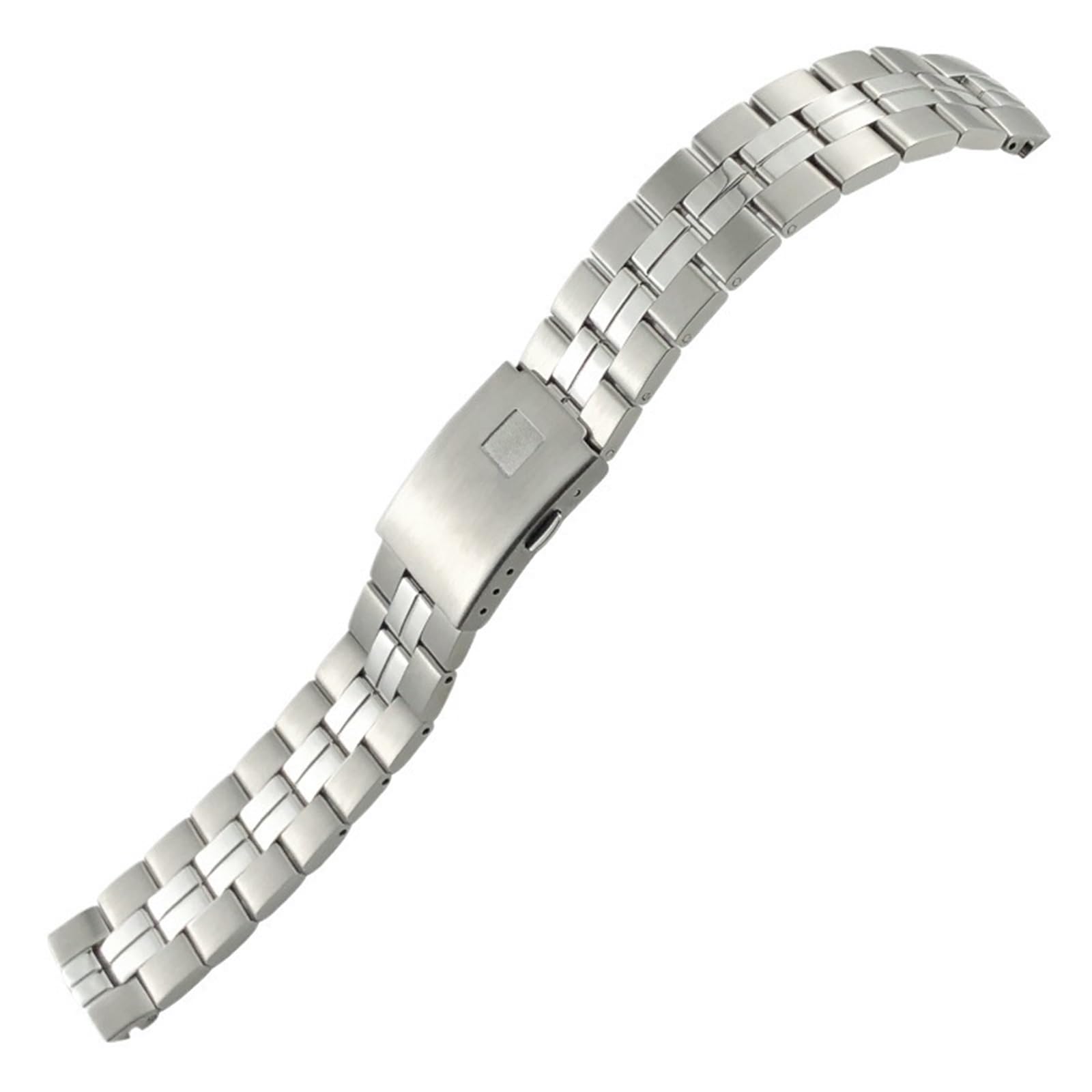 SCRUBY Correas de reloj de acero inoxidable para 1853 T049 T049410A Tissot PR100 Series pulseras de correa de metal sólido correa de reloj 19mm