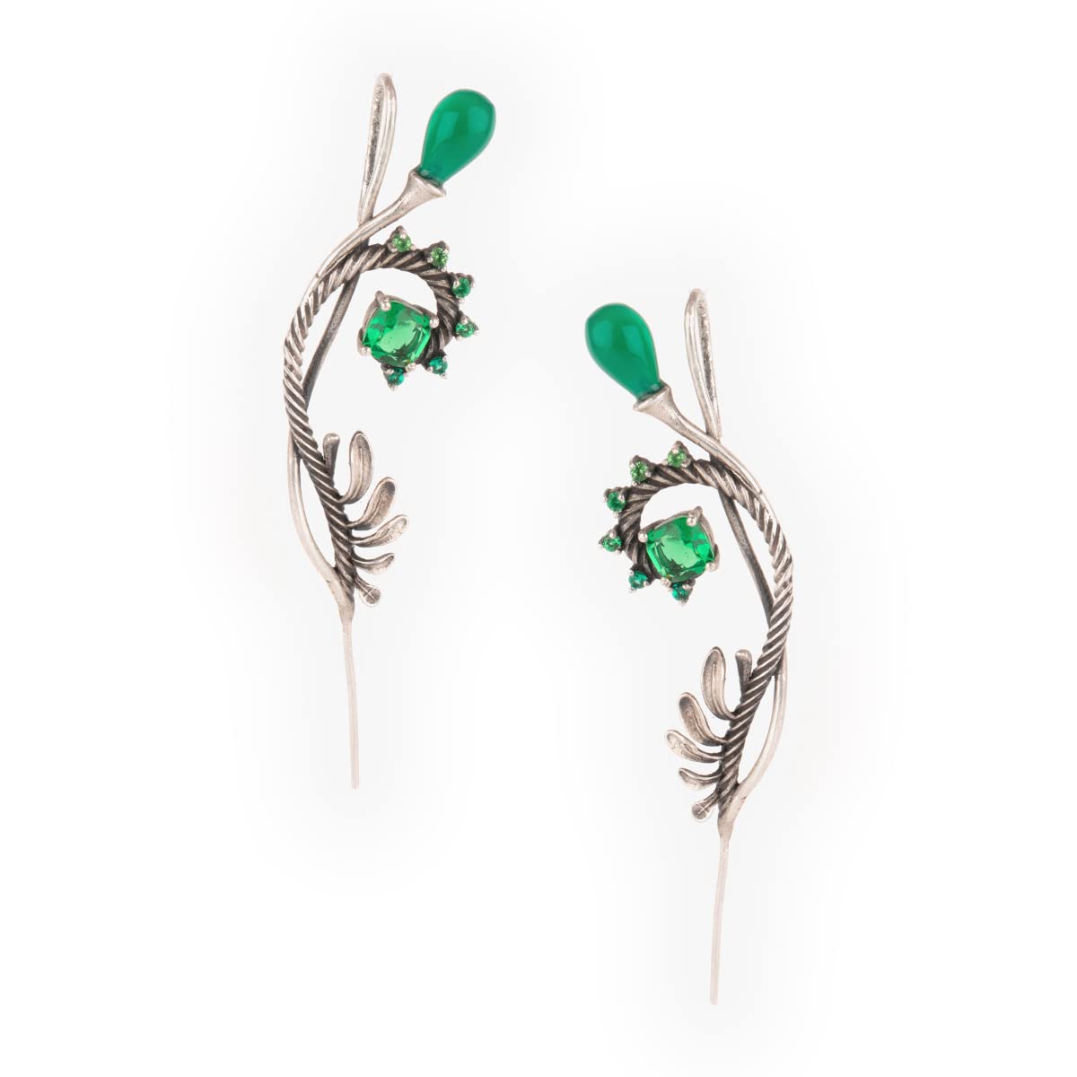 Shaya by CaratLane Untangle Oxidized Earrings in 925 Silver (B0BYSR74HW) Amazon Price History, Amazon Price Tracker