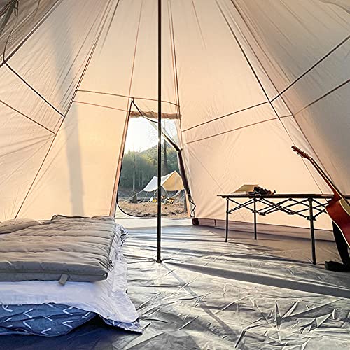 Outdoor Indiase Tipi Tent Ultralight Piramide Tipi Tenten Voor Backpacken, Kamperen, Wandelen, Bushcraft, Reizen, Winter Familie Camping - Afbeelding 4