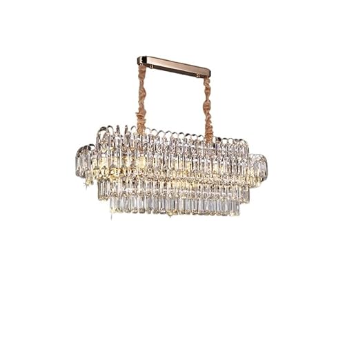 VfA, K9 NX^ LED V[OVfA z[fR pNX^݂艺Cg V _CjO[ Oe[uv (Warm Light,L90CM_GOLDEN)