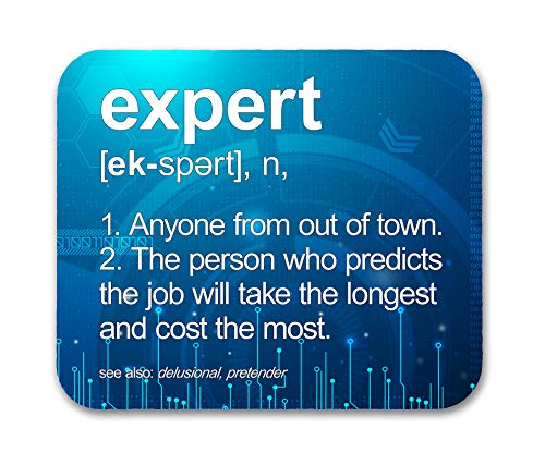 Neurons Not Included Expert Definition Funny Computer Mouse Pad By Neurons Not Included cover