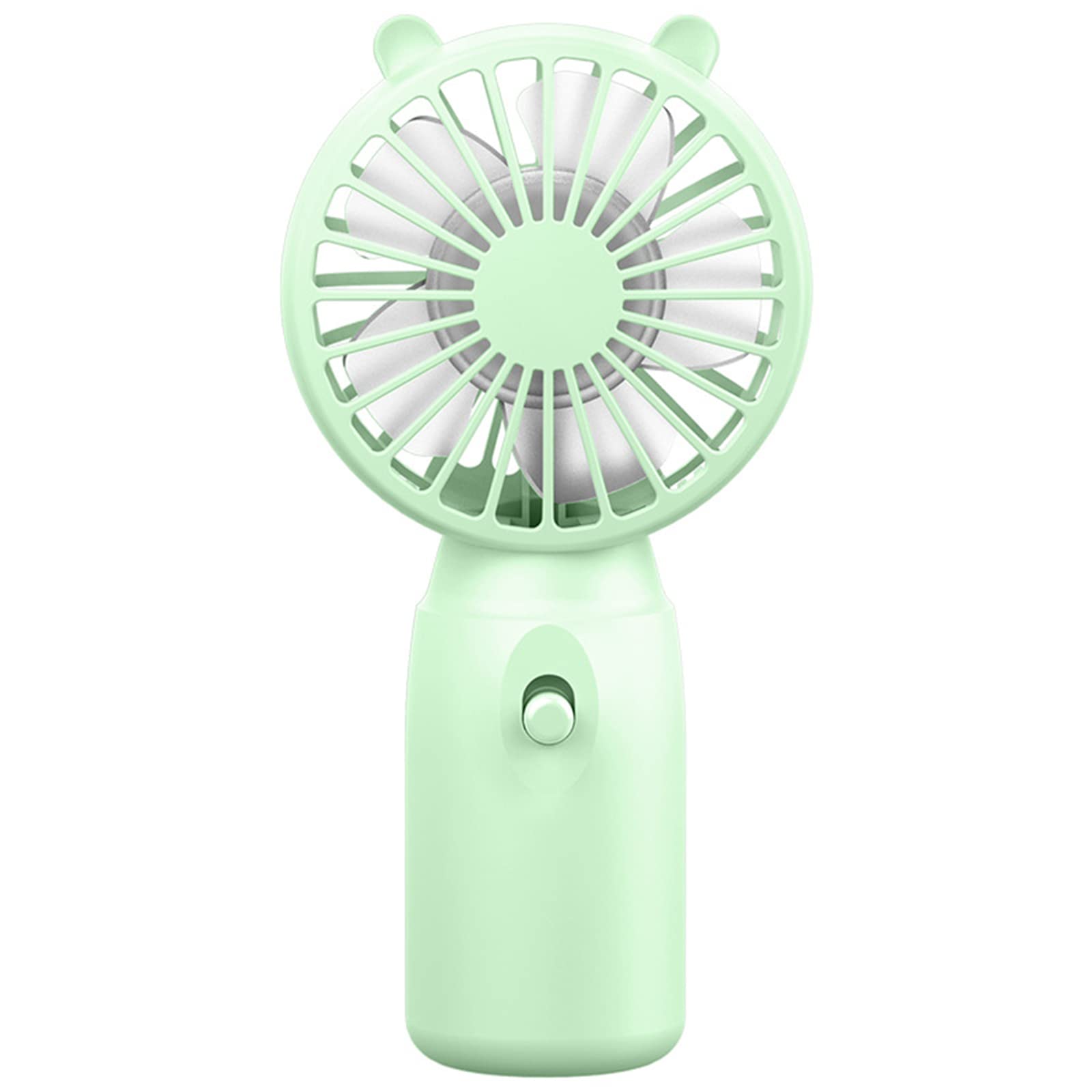 Mini ventilateur silencieux de refroidissement portable à piles vert