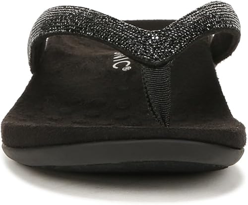 Miniatura 4 de Vionic Dillon Sandalias de descanso para caminar con poste, puntera y soporte de arco ortopédico oculto, para mujer