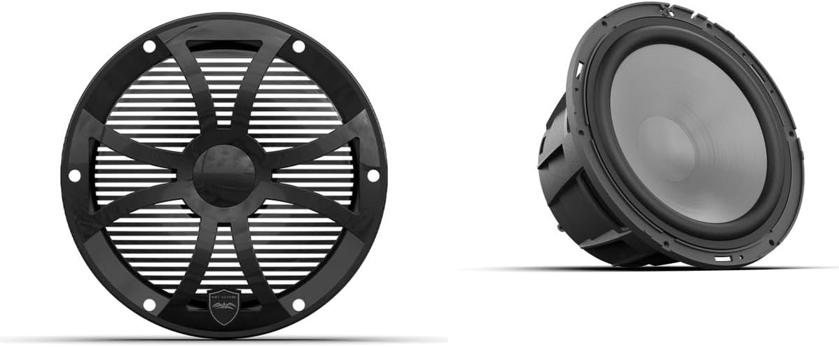 Wet Sounds REVO 8 FA S4 V3 Subwoofer with SW-B Grille V3