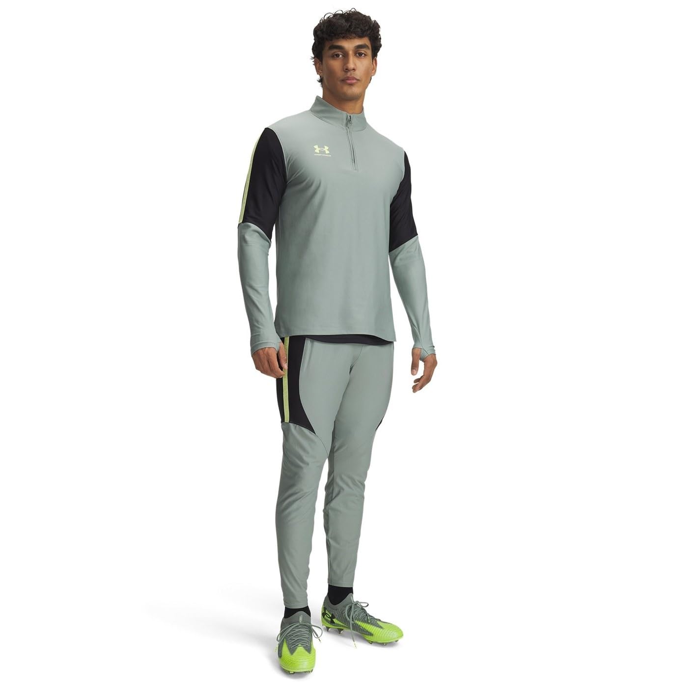 Under Armour Hombre Pantalones De Jogging Challenger Pro, Black/White