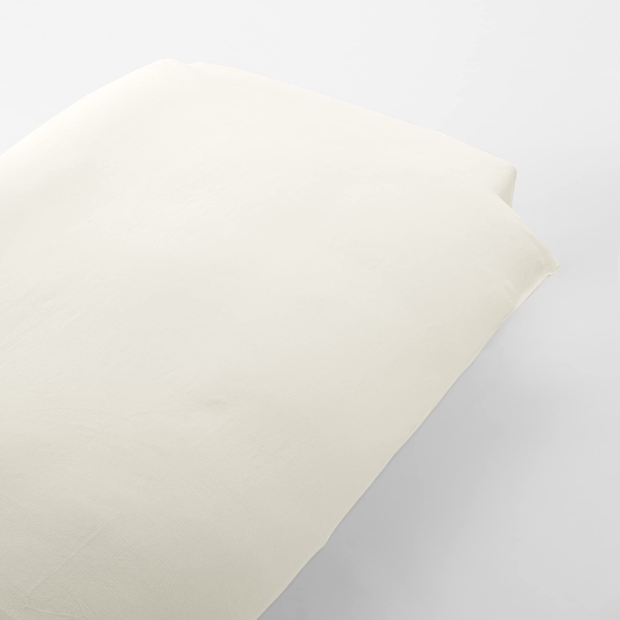 Amazon｜無印良品 紙使いしじら織掛ふとんカバー・Q/オフ白 210×210cm