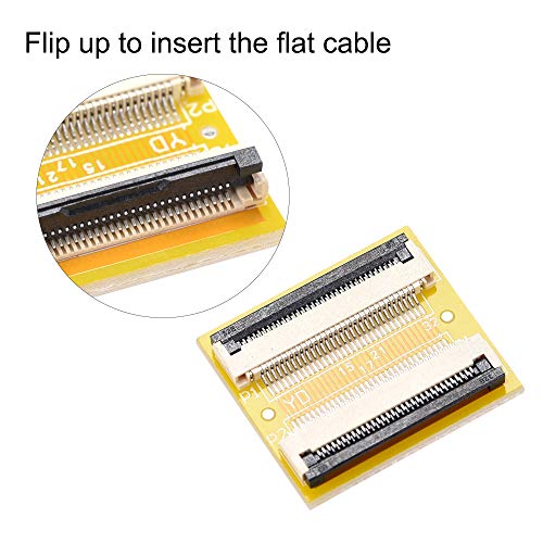 Cable plano flexible uxcell 32 pines 0.5mm 200mm miniatura 4