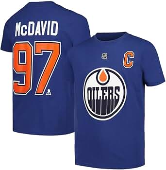 ★Mitchell & Ness Connor McDavid Oilers T-Shirt 関税込★ ☆Mitchell & Ness Connor McDavid Oilers T-Shirt 関税込