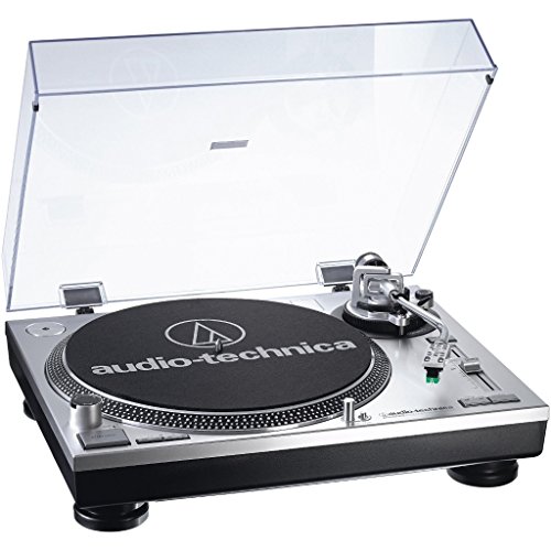 Audio Technica AT-LP120USB HC (silver) - Giradischi professionale completo di testina/puntina
