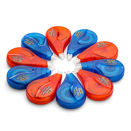 Image of BIC Wite-Out Brand EZ Correct Correction Tape, White, 35 Count Total (35 Count Total)