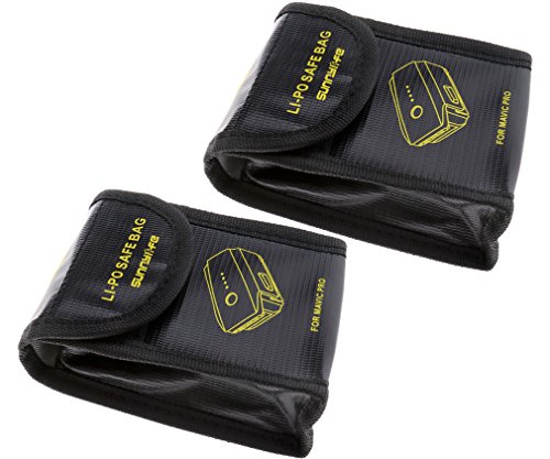 Preisvergleich Produktbild Explosionsichere Tasche für Batterien, Feuerschutz für DJI Mavic Pro