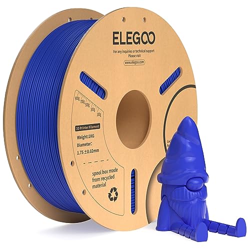 ELEGOO PLA+ 3D Printer Filament 1.75mm Dark Blue 1KG