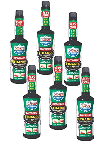 Lucas Oil 10576 Safeguard Ethanol Fuel Conditioner - 16 oz. (Quantity 6)