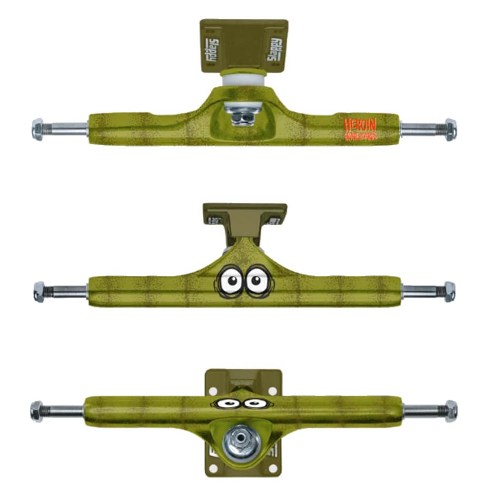 スケートボード SLAPPY TRUCKS ST1 HOLLOW HEROIN WIDE Amazon.com : Slappy X Heroin Skateboard Trucks ST1 Hollow Pickle