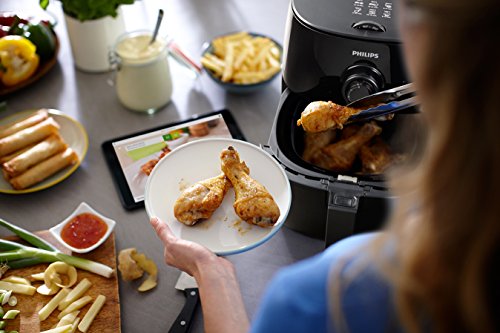 Philips Turbostar Technology Airfryer, Analog Interface, White - 1.8Lb/2.75Qt-Hd9621/26 #TOP2