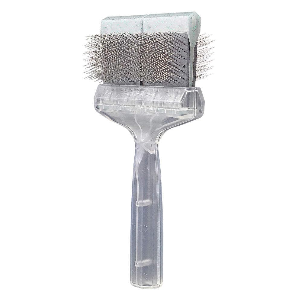 Diamond Daily Care Grün Flitter 9 cm Hundebürste entfilzen Katzenbürste