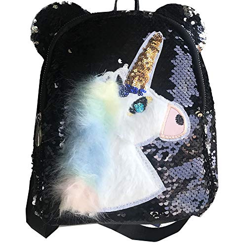 Aupalla Happy Kids - Zaino scintillante per bambini Nero Nero  s