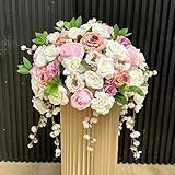 Combinaison unique : L'association des fleurs les plus populaires, roses et hortensias, illuminera votre mariage, vos événements, vos fêtes ou votre intérieur. Ces roses et hortensias artificiels, d'un réalisme saisissant, sont parfaits for créer un centre de table floral exceptionnel. Vous pouvez également les agrémenter d'autres ornements for ajouter une touche de couleur éclatante à votre décoration.