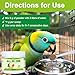 All in One Medicine Powder for Pigeon Parrots Canary Finches Parakeet Cockatiels Aviary Birds, Helps Maintain Digestive Balance Overall Vitality, Drinking Water Additive Wellness Support Powder
