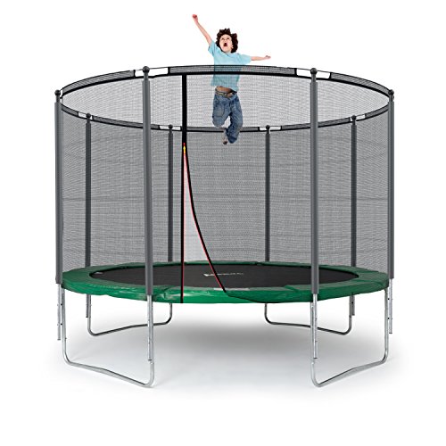 Ampel 24 Trampolin Outdoor Ø 305 cm, GS-Zertifikat, Komplettset mit Randabdeckung und...