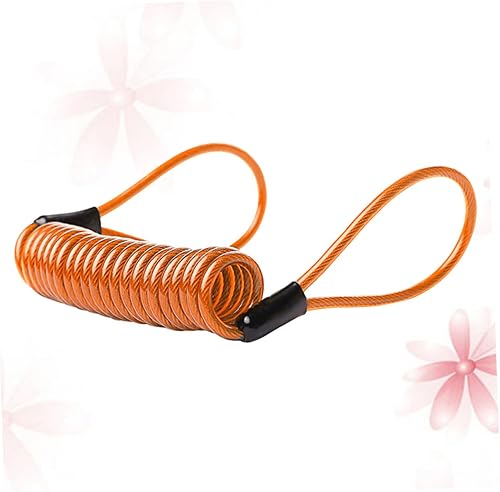 Unomor 1 unid color naranja para bloqueo de seguridad freno motocicleta suministros bicicleta brillante disco ligero recordatorio