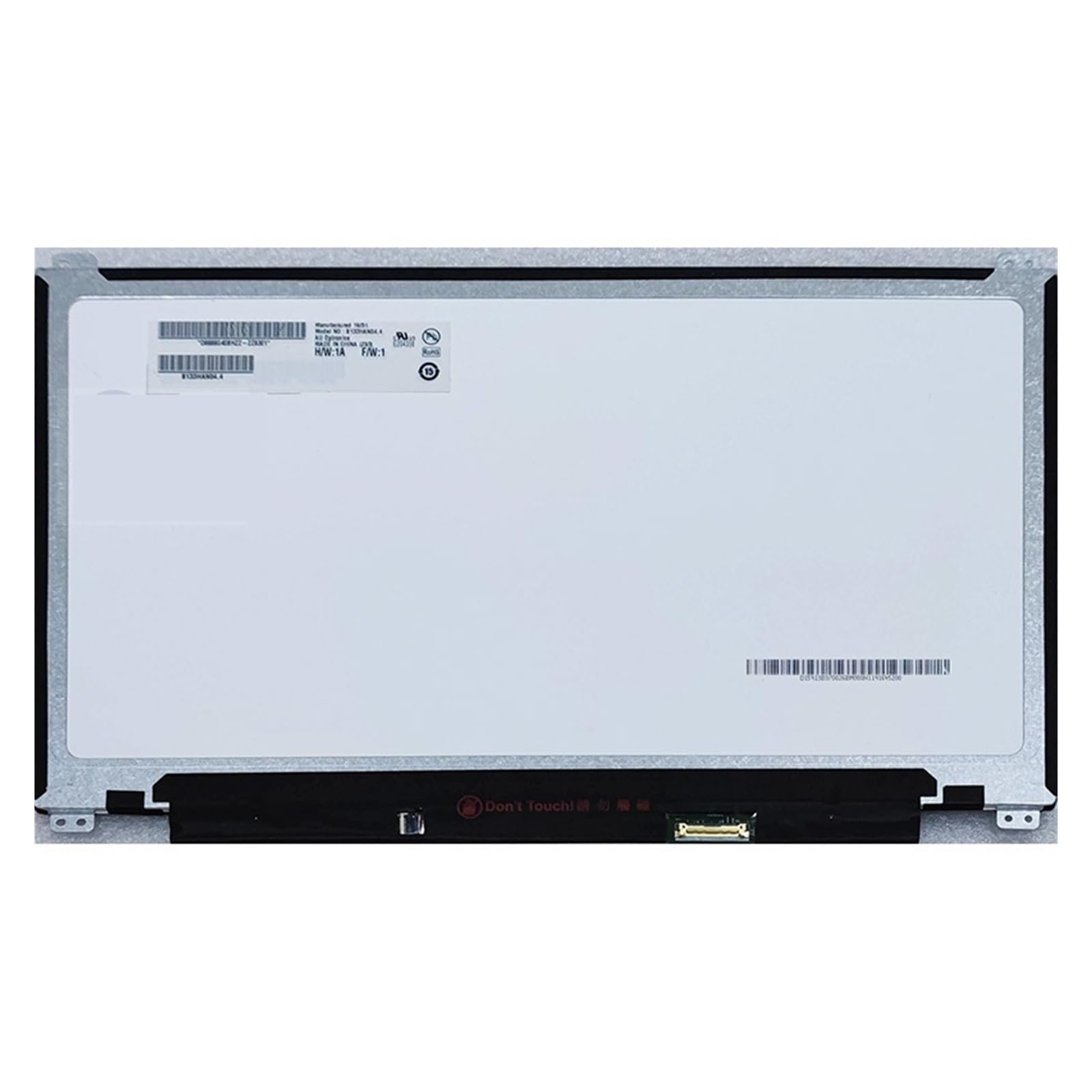 NV133FHM-N42 N46 B133HAN06.1 LP133WF2-SPL1 SPL3 SPL6 SPL8 B133HAN04.4, Panel De Pantalla LCD De Matriz LED De 13,3 "1920 * 1080P FHD Piezas De Mantenimiento De Ordenador Portátil