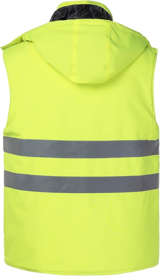 PW309 - PW3 Hi-Vis Executive Vest Geel/zwart - Werkkleding PBM Rotterdam